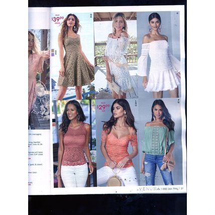 VENUS 2020 THE ANNIVERSARY SALE catalog Brand New SUNNY DAYS AHEAD