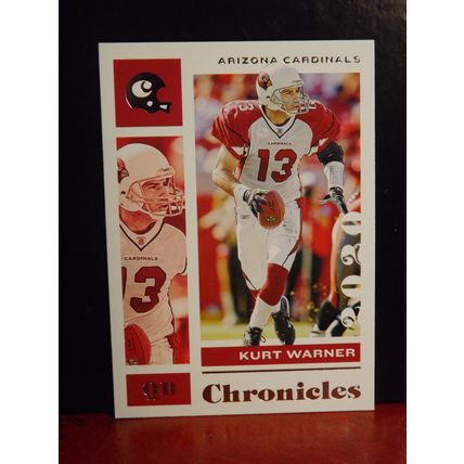 2020 Panini Chronicles KURT WARNER (Arizona Arizona Cardinals) base card #3