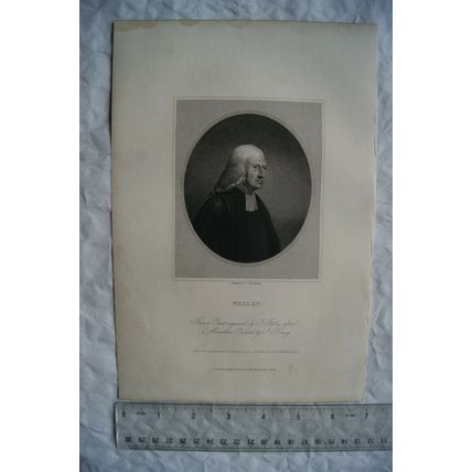 1836 engraving - Wesley
