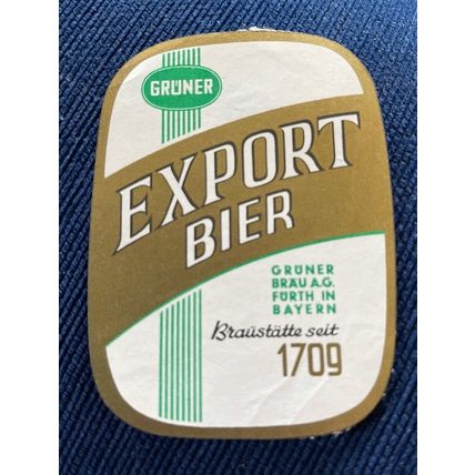Older German Beer Label 012