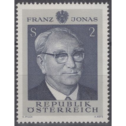 ZAYIX - Austria 854 MNH President Franz Jonas 071122S67M