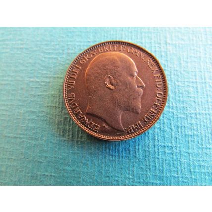 1902 EDWARD VII FARTHING FREE POST. ( uebid)