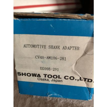 SHOWA CV40-AM106-281 AUTOMOTIVE SHANK ADAPTER US008-291,008 CV40-AM106-281,AQ