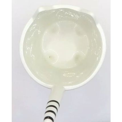 Cat Shaped Pot Plant Holder Ceramic 12 CM Home Decor Gift Christmas Feline