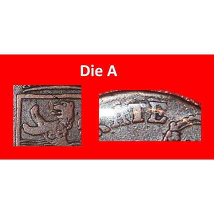 WILLIAM V (1751-1806): NETHERLANDS OVERIJSSEL ★ 1 DUIT 1766★LOW START★NO RESERVE