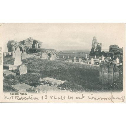 PC20558 Kinloss Abbey. Valentine. 1903