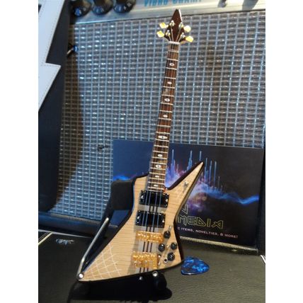 JOHN ENTWISTLE (Who)-Alembic Explorer Bass 1:4 Scale Replica Guitar ~Axe Heaven~