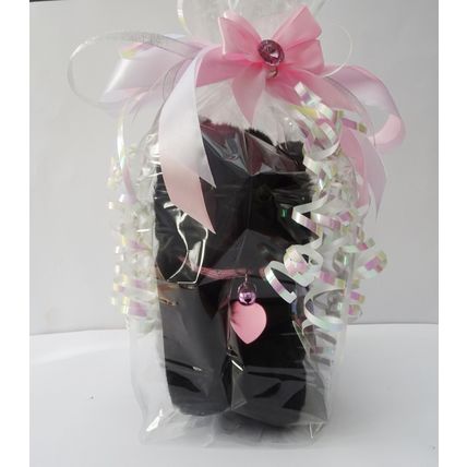 BLACK CAT 12" HAND MADE TOY PERSONALISED, GIFT WRAPPED OR AS IS