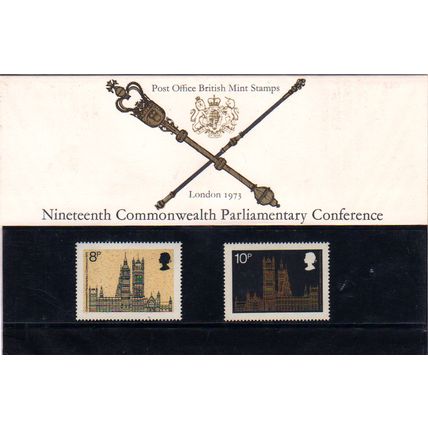 GB 1973 Parliamentary Conference mint presentation pack