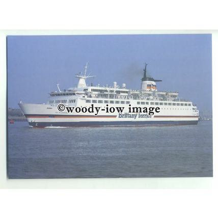 FE0624 - Brittany Ferries Ferry - Duc De Normandie , built 1978 - postcard