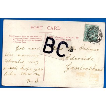 Postcard Newmains Church North Lanarkshire Nr Wishaw Carluke Shotts Motherwell