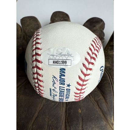Adam Jones Signed Autographed Official Major league (OML) Baseball : JSA