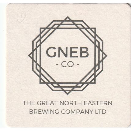 BEER MAT - GREAT NORTHERN BREWING CO - GNEB - (Cat 001) - (2017)