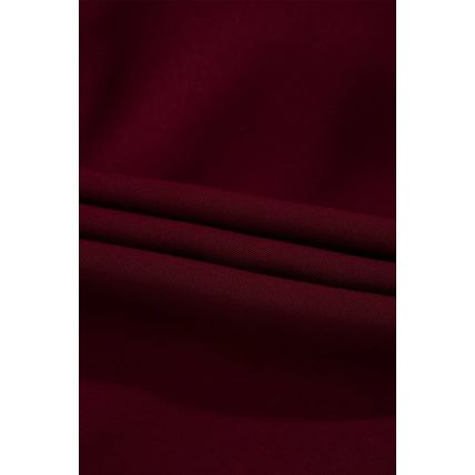 Red Dahlia Collar Tab Sleeve Zip Up Flap Detail Jacket