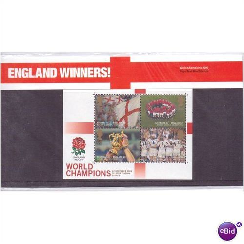 presentation pack p o pack sg m9b rugby england winners sgms2416