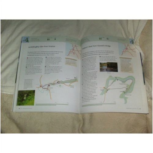 Scotland Map Footpaths of Britain 30 Illustrated Walks Parragon 2003 Paperback