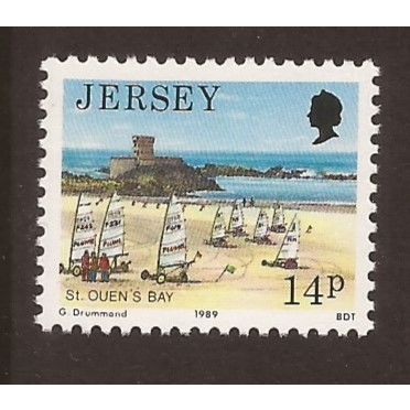 1989-95 Jersey Scenes, NH Mint Stamp, SG 474 #1