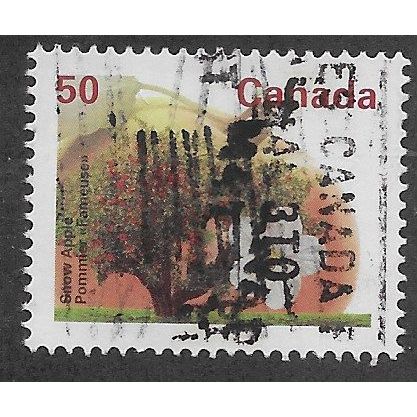 CAN 1991 50c 'SNOW APPLE' FINE USED (EBID71-462)
