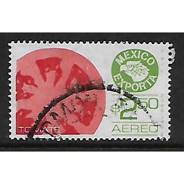 MEXICO 1975 2p.50 TOMATO RED AND GREEN SG 1485 FINE USED#