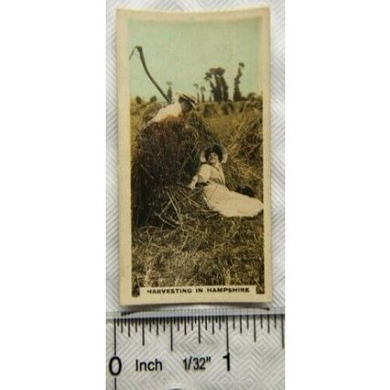 1924 Cavanders Homeland Series No. 6 A Harvesting Idyll in Hampshire