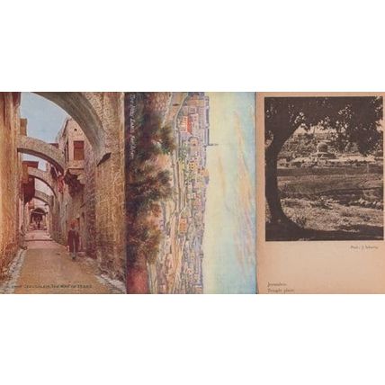 Jerusalem The Way Of Tears 3x Postcard s