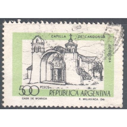 Argentina 1978 - 500p Capilla de Candonga - used 2