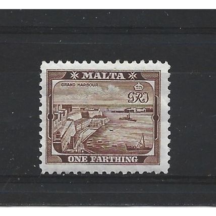 Malta.SG217 1/4d Grand Harbour,Valletta.Mounted Mint.Apr25b