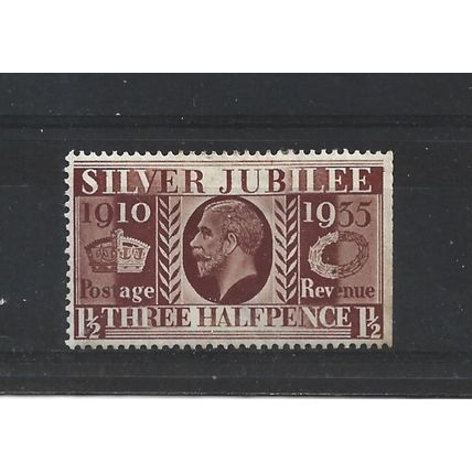 GB.SG455 1 1/2d Red-Brown.Mounted Mint.Jun25