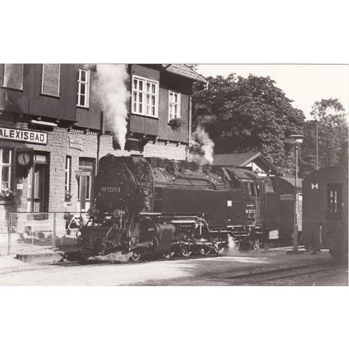 German NG Railway Photos Harz 99 7237-3 Alexisbad 2-10-2T Loco HSB Germany 2
