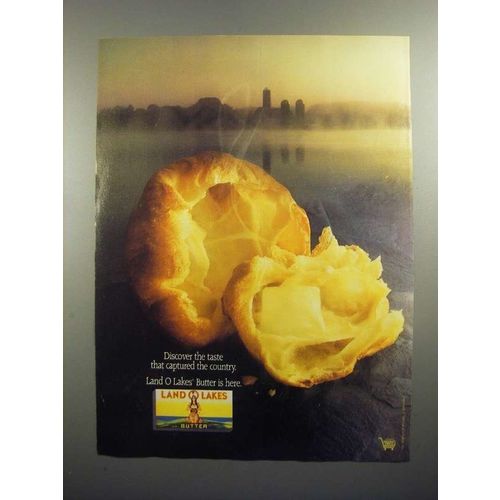 1984 Land O Lakes Butter Ad - Discover the Taste