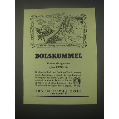1949 Bols Bolskummel Ad