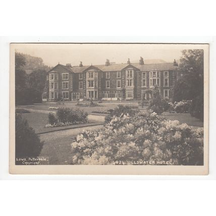 Ullswater Hotel Cumbria Postcard Publisher Lowe 4024