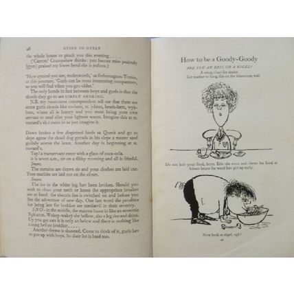 WHIZZ FOR ATOMMS by GEOFFREY WILLANS & RONALD SEARLE 1956 BRITISH EDITION HCDJ