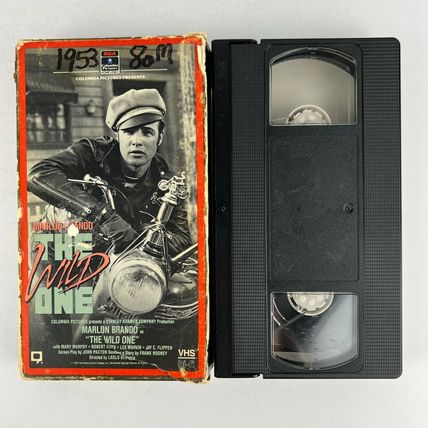 The Wild One VHS Video Tape Marlon Brando Cult Classic!