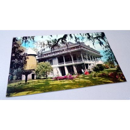 SAN FRANCISCO PLANTATION HOUSE - LOUISIANA - POSTCARD