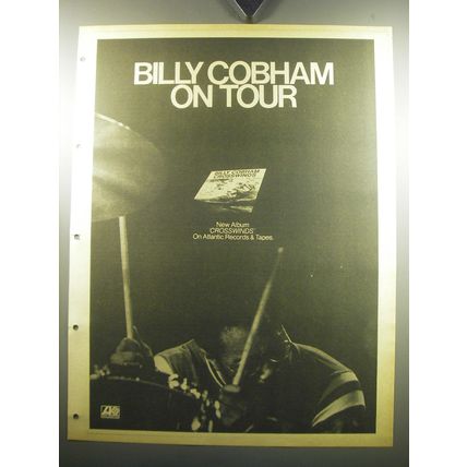 1974 Billy Cobham Crosswinds Album Advertisement