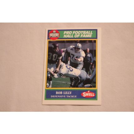 Bob Lilly 1990 Swell Pro Football Hall of Fame NO. 109