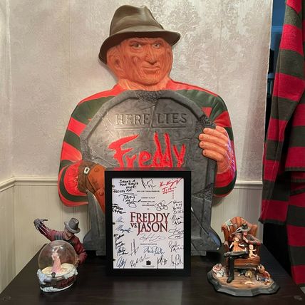Freddy vs Jason Production Notes- Cast-Signed- Autograph Reprints- Press Kit