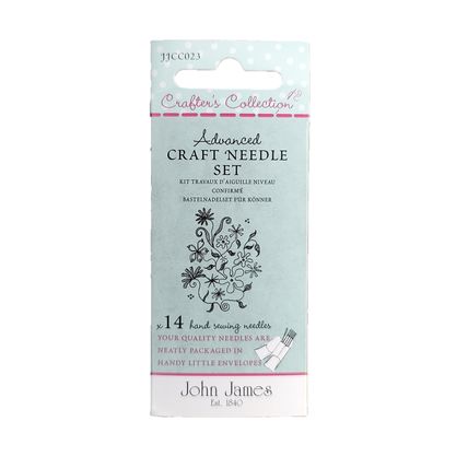 John James Advanced Craft Needle Set Embroidery Quilting Tapestry Size 10/26