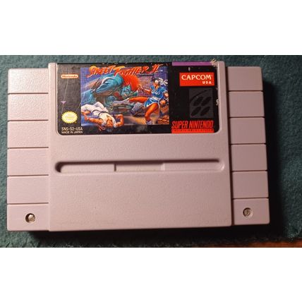 SNES Video Game: Street Fighter II