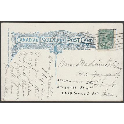 City Hall, Winnipeg, Manitoba, 1907 - Warwick Bros & Rutter Postcard