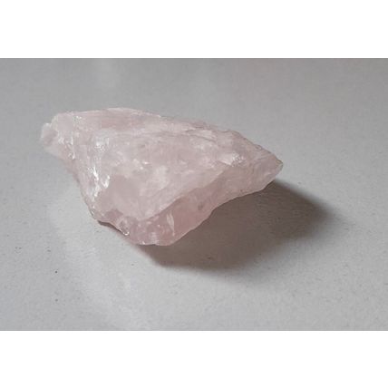 Raw unpolished rose quartz