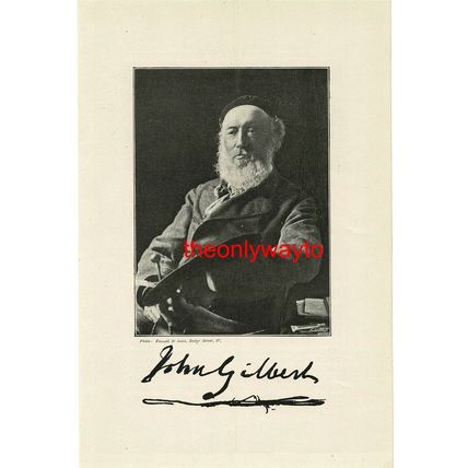 Sir John Gilbert, Artist, Book Illustration (Print), 1895