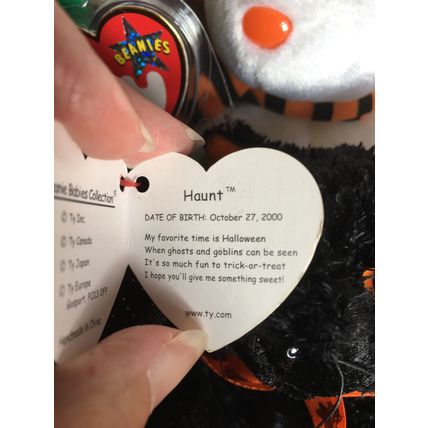 TY Beanie Babies Halloween Colectables 2000 - 2002