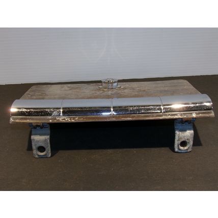 1950 Dodge Glovebox Door w/ Latch & Hinges OEM 1255075