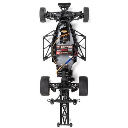 1970 Chevy Chevelle 2WD Mini No Prep RC Drag Car Brushless RTR 1/16, Black