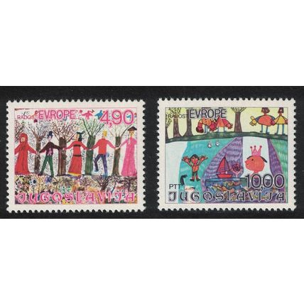 Yugoslavia Joy of Europe Meeting Belgrade 2v 1978 MNH SG#1842-1843
