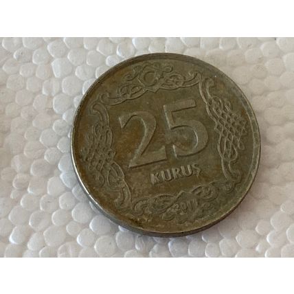 Umlaufmünze Türkei 25 Kurus 2010