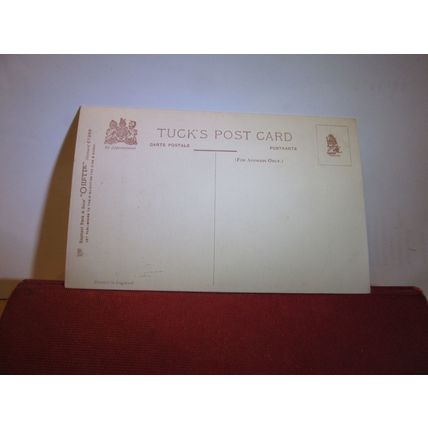 CHRISTMAS unused postcard by Raphael Tuck. 'Oilette' religion =