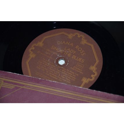 DIANA ROSS Lady Sings The Blues OST soundtrack vinyl LP record 1975 Tamla Motown